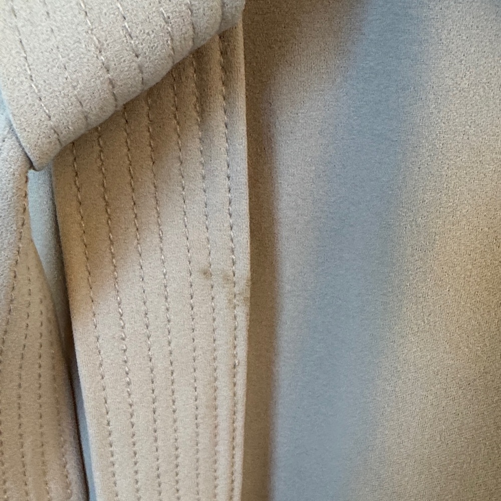 Tommy Hilfiger Beige Midi Dress with Belt - Picture 6 of 7